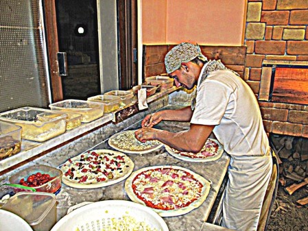 Alessandro in Pizzeria